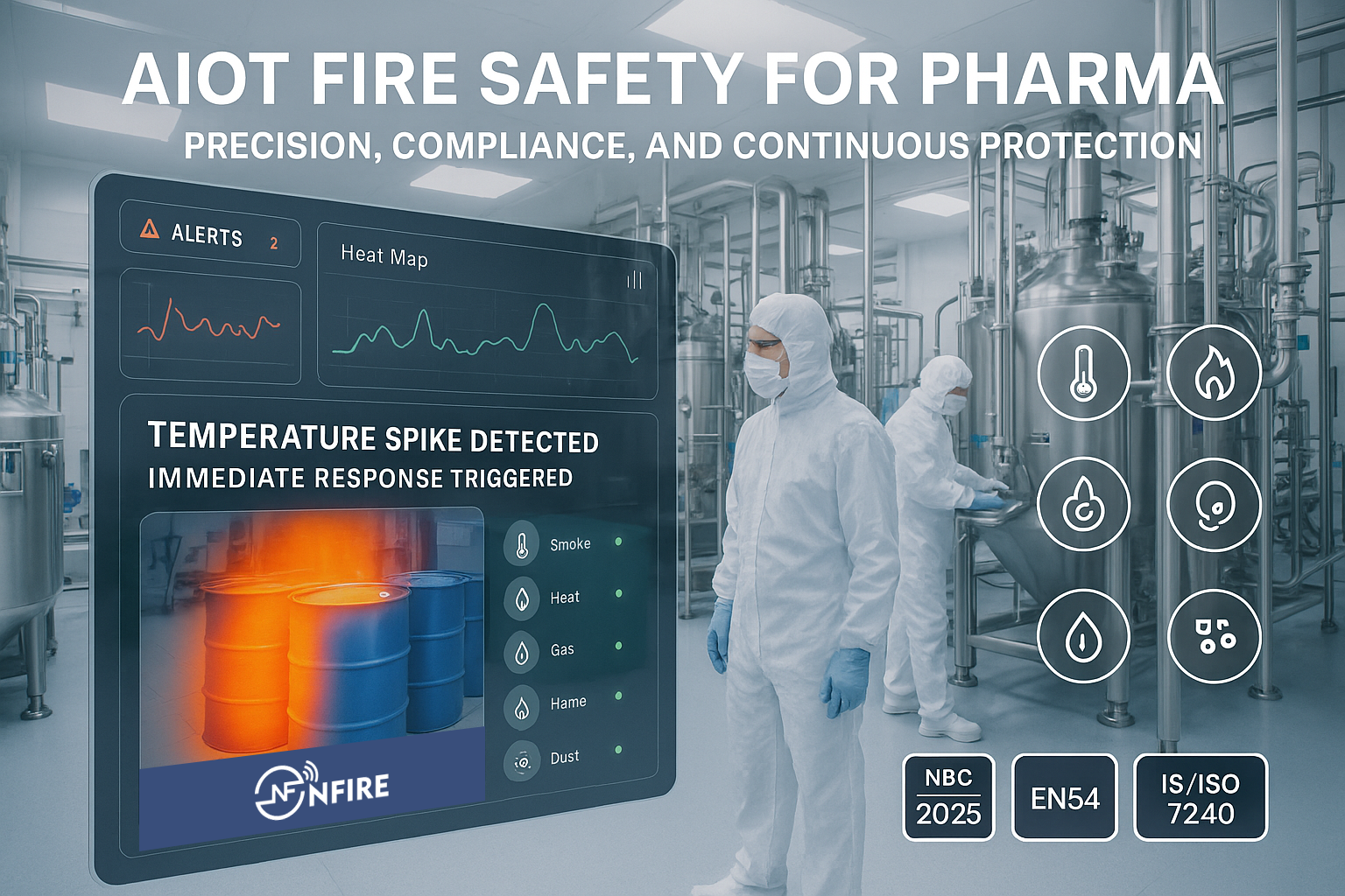 How AIoT NFire Fire Alarm Systems Are Revolutionizing Fire Safety in Pharmaceutical Manufacturing