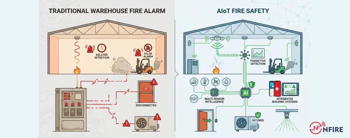 Why Traditional Fire Alarm Systems Fail in Modern Warehouses