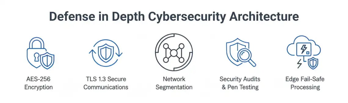Defense in Depth Cybersecurity Architecture