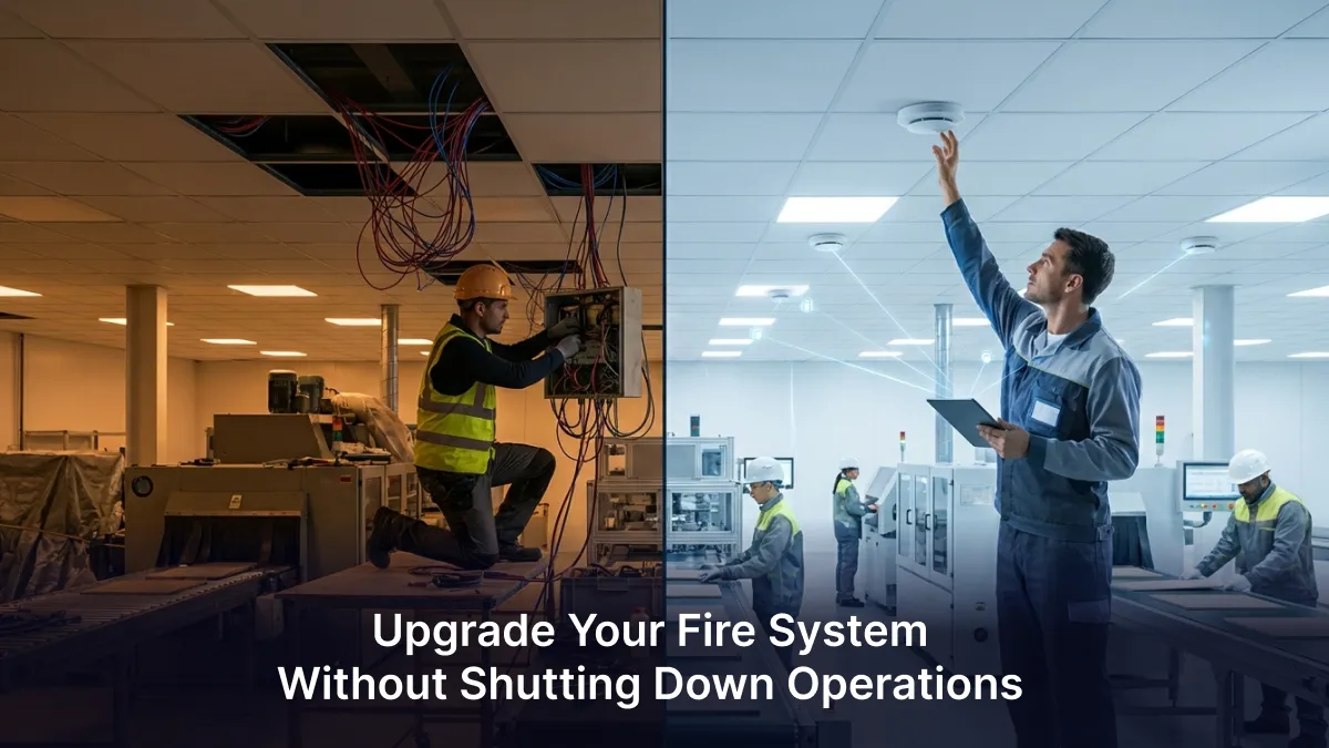 Upgrade Your Fire System Without Shutting Down Operations