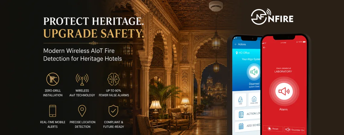 Retrofitting India’s Heritage Hotels: Modern Fire Safety Without Structural Damage