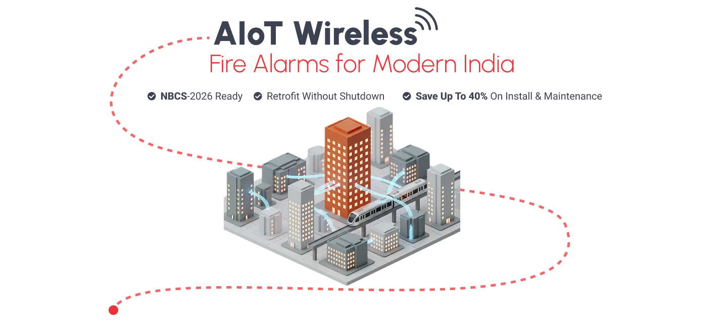AIoT Wireless Fire Alarms for Modern India