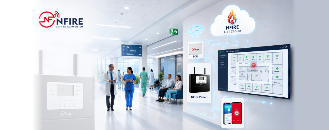 Future-Proof Hospital Fire Alarm Systems in India: Why Architecture Decides the Next 15 Years